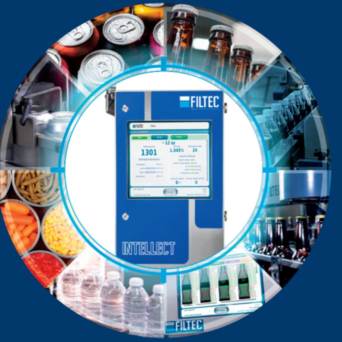 INTELLECT FILTEC's Smart Inspection Platform easily tracks Fill Level Inspection