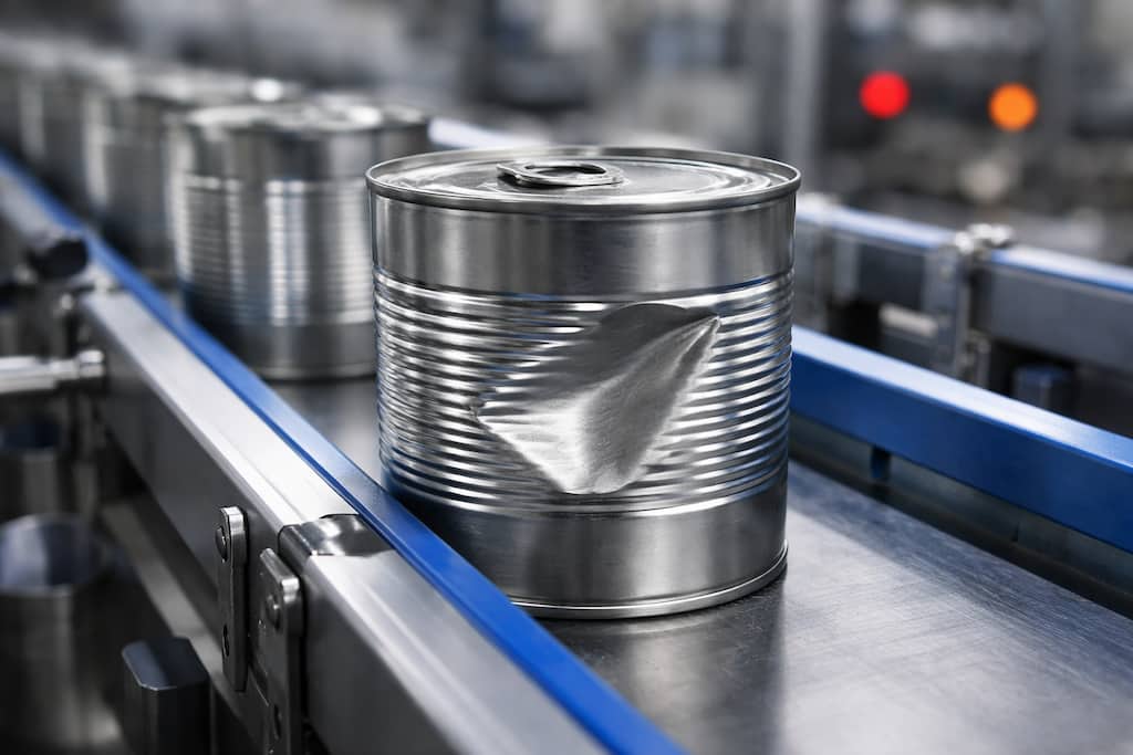 Damage to Metal Food Cans - Why Inspection Matters for Quality and Production Performance